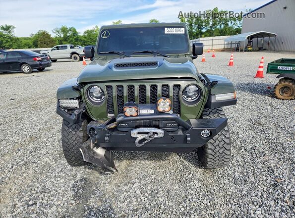 1C6JJTEG6PL581223 2023 JEEP GLADIATOR Green Front view
