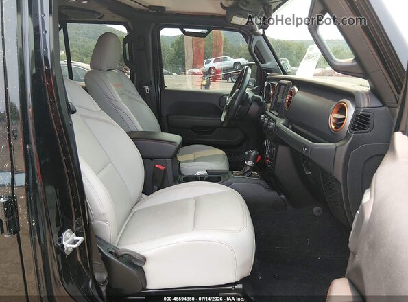 1C6JJTEG7LL207097 2020 JEEP GLADIATOR Black Front interior view
