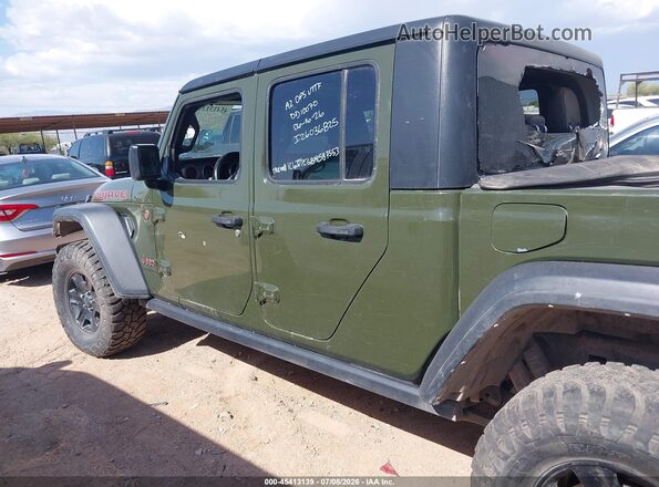 1C6JJTEG8ML587553 2021 JEEP GLADIATOR Зеленый Вид задней части салона