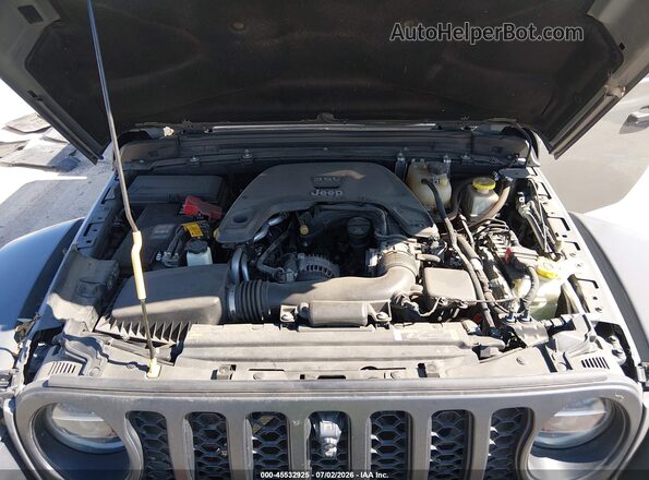 1C6JJTEG9ML522470 2021 JEEP GLADIATOR Gray Հետևի տեսք
