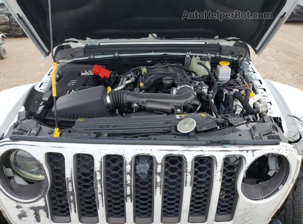1C6JJTEG9PL592488 2023 JEEP GLADIATOR White Widok wnętrza z tyłu