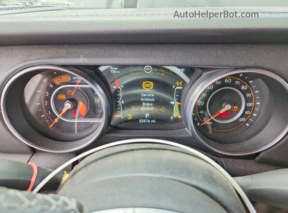 1C6JJTFM4ML510361 2021 JEEP GLADIATOR Black Instrument cluster view
