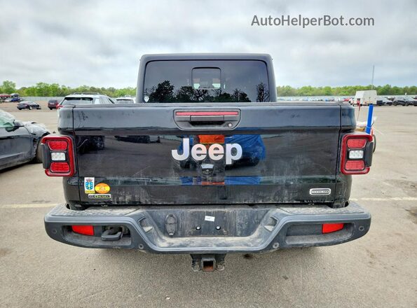 1C6JJTFM4ML510361 2021 JEEP GLADIATOR Black Rear view