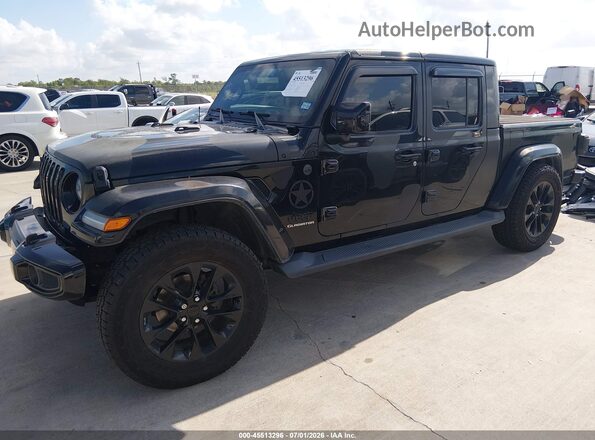 1C6JJTFM6ML525024 2021 JEEP GLADIATOR Black Przód lewy