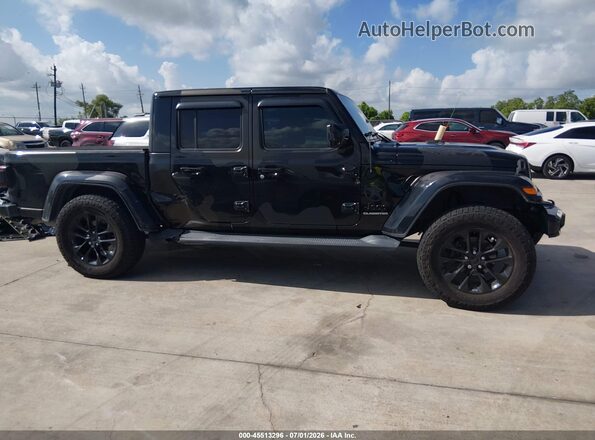 1C6JJTFM6ML525024 2021 JEEP GLADIATOR Black Widok wnętrza z tyłu