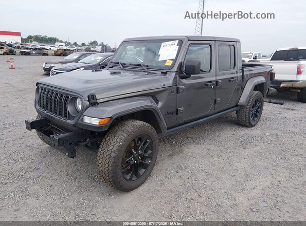 1C6PJTAG0SL514996 2025 JEEP GLADIATOR Gray Առջևի ձախ երեք քառորդ տեսարան