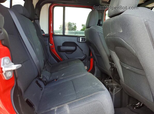 1C6PJTAG1SL505899 2025 JEEP GLADIATOR Red Հետևի նստատեղերի տեսք