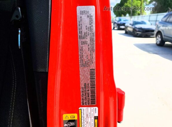 1C6PJTAG1SL505899 2025 JEEP GLADIATOR Red Շարժիչի բաժամունքի տեսք