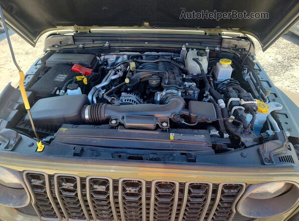 1C6PJTAG1SL508222 2025 JEEP GLADIATOR Green Սալոնի հետևի տեսք