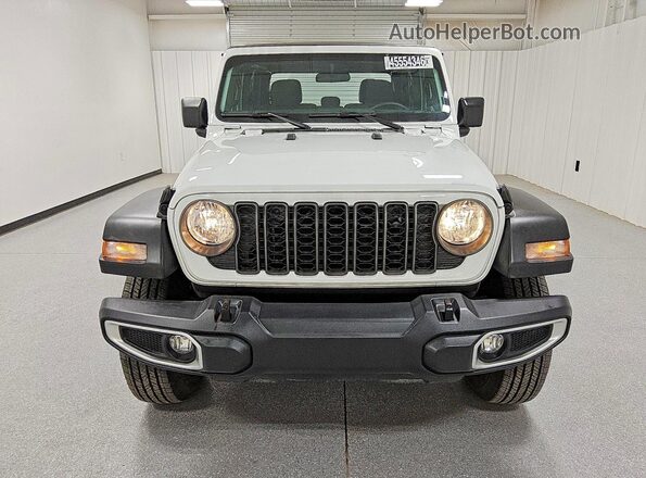 1C6PJTAG1SL515834 2025 JEEP GLADIATOR White Դիմացի տեսք