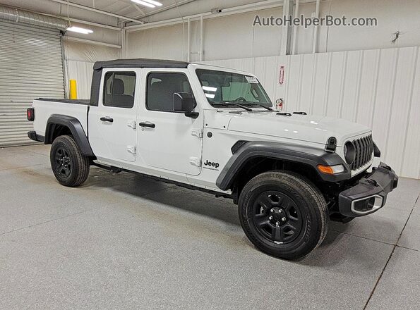 1C6PJTAG1SL515834 2025 JEEP GLADIATOR White Առջևի աջ