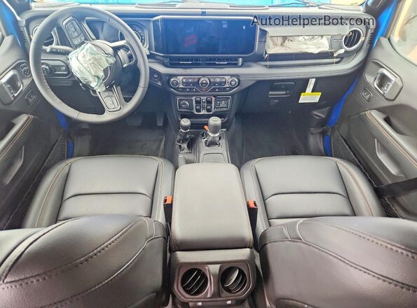 1C6PJTAG1SL538224 2025 JEEP GLADIATOR Blue Вид панелі приладів