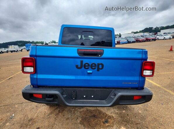 1C6PJTAG1SL538224 2025 JEEP GLADIATOR Blue Вид ззаду