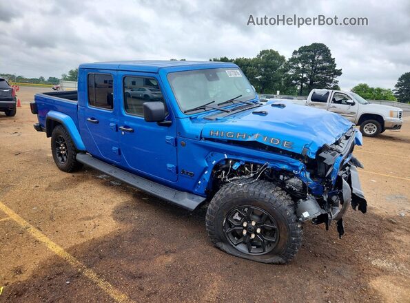 1C6PJTAG1SL538224 2025 JEEP GLADIATOR Blue Передня права чверть