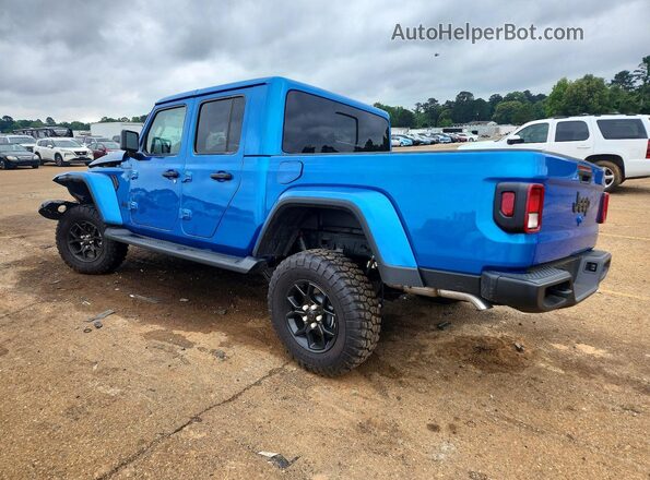 1C6PJTAG1SL538224 2025 JEEP GLADIATOR Blue Задня ліва чверть