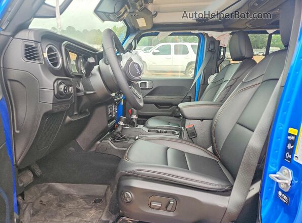 1C6PJTAG1SL538224 2025 JEEP GLADIATOR Blue Вид салону спереду