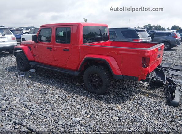1C6PJTAG2SL528463 2025 JEEP GLADIATOR Red Հետևի ձախ