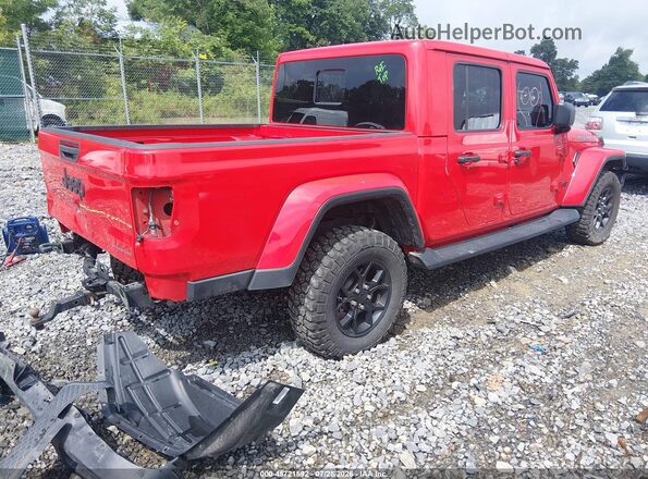 1C6PJTAG2SL528463 2025 JEEP GLADIATOR Red Հետևի աջ