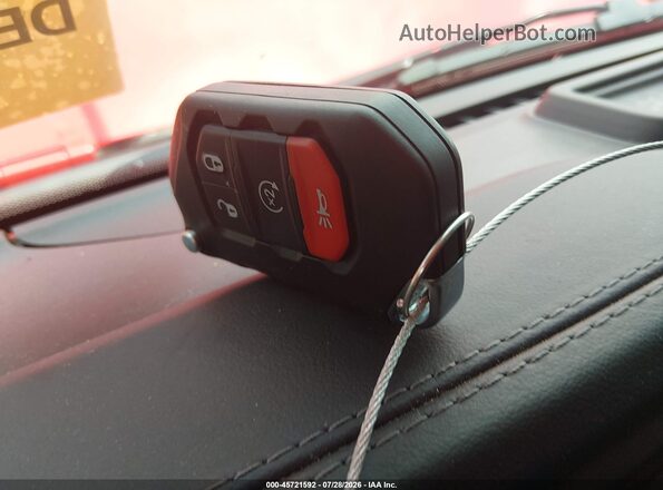 1C6PJTAG2SL528463 2025 JEEP GLADIATOR Red Առջևի վահանակի տեսք