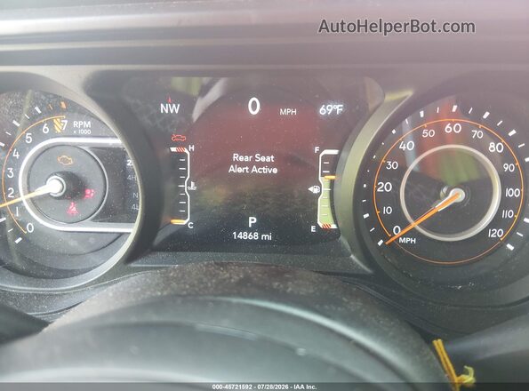 1C6PJTAG2SL528463 2025 JEEP GLADIATOR Red Հետևի նստատեղերի տեսք