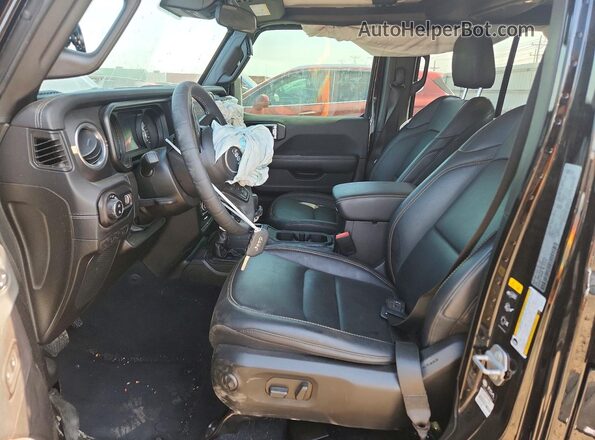 1C6PJTAG4SL522275 2025 JEEP GLADIATOR Black Widok wnętrza z przodu