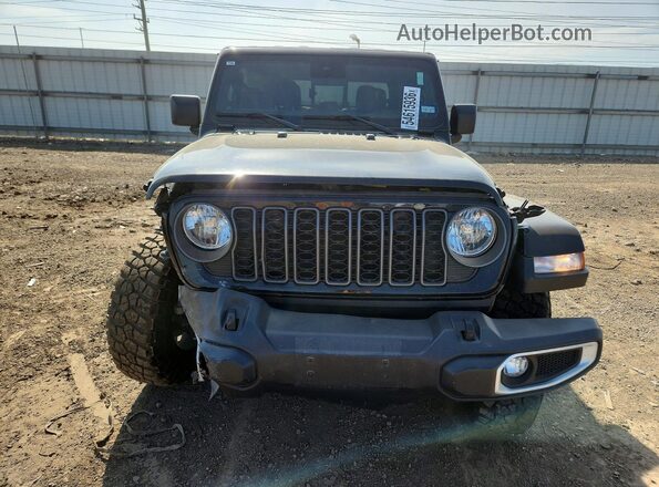 1C6PJTAG4SL522275 2025 JEEP GLADIATOR Black Widok z przodu