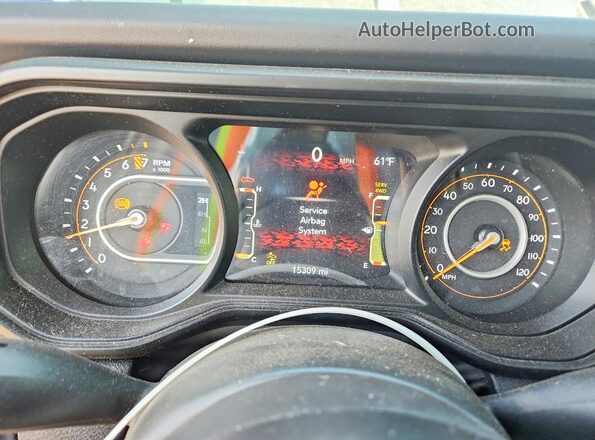 1C6PJTAG4SL522275 2025 JEEP GLADIATOR Black Widok zestawu wskaźników