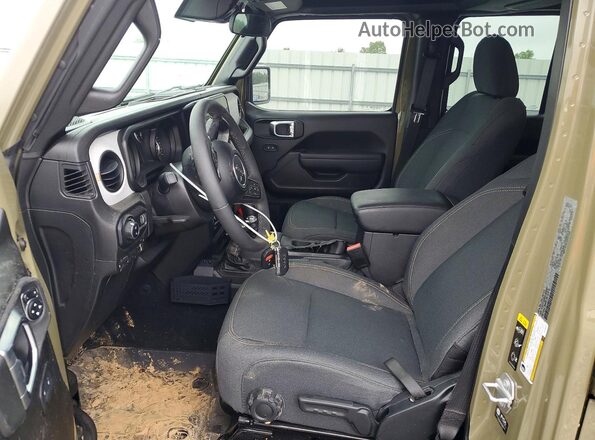 1C6PJTAG5SL528327 2025 JEEP GLADIATOR Зеленый Вид салона спереди
