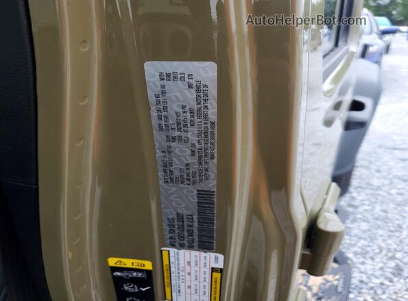 1C6PJTAG5SL528327 2025 JEEP GLADIATOR Зеленый Вид подкапотного пространства