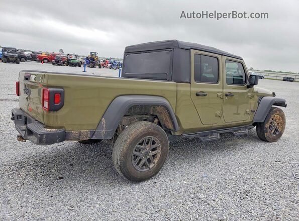 1C6PJTAG5SL528327 2025 JEEP GLADIATOR Зеленый Задняя правая четверть