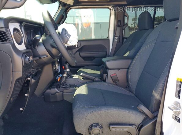 1C6PJTAG5TL163200 2026 JEEP GLADIATOR White Widok wnętrza z przodu