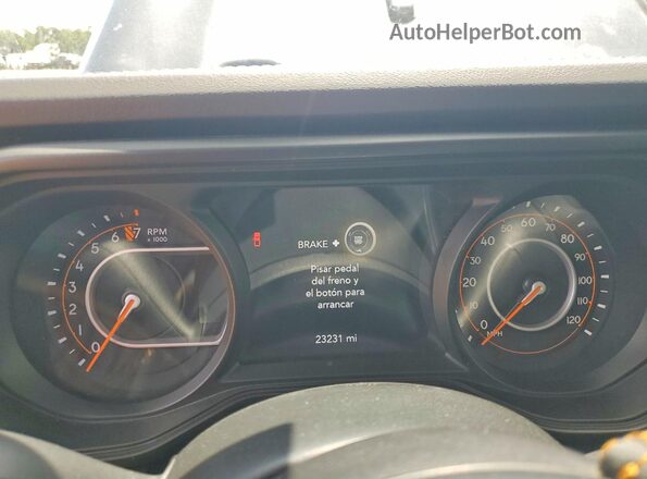 1C6PJTAG7SL505616 2025 JEEP GLADIATOR Gray Widok zestawu wskaźników