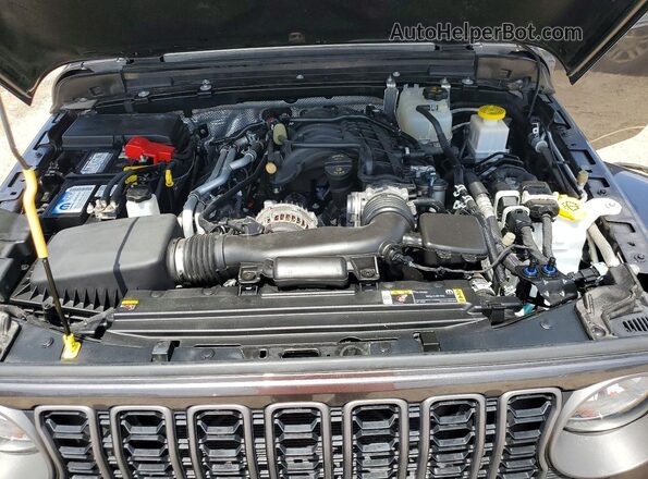 1C6PJTAG7SL505616 2025 JEEP GLADIATOR Gray Widok wnętrza z tyłu
