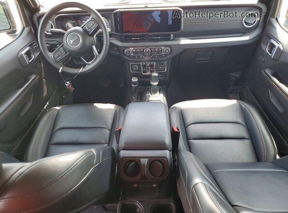 1C6PJTAG7SL505616 2025 JEEP GLADIATOR Gray Widok deski rozdzielczej