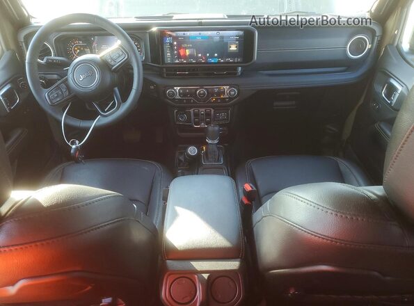 1C6PJTAG8SL550144 2025 JEEP GLADIATOR Зеленый Вид панели приборов