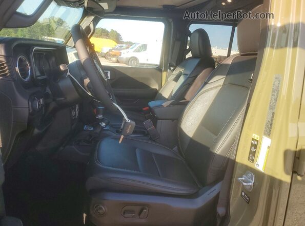 1C6PJTAG8SL550144 2025 JEEP GLADIATOR Зеленый Вид салона спереди