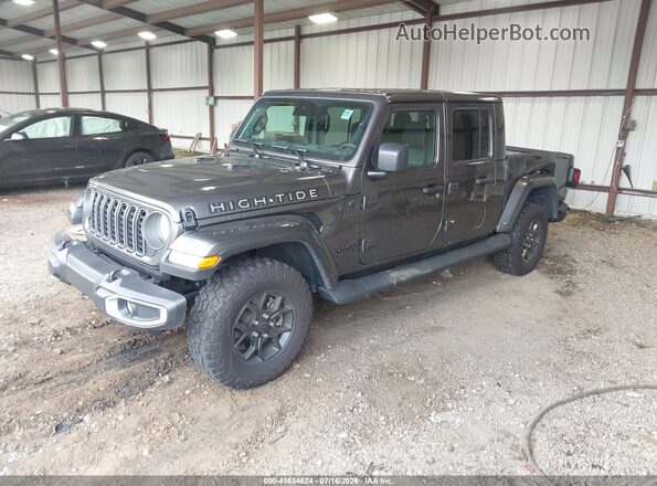 1C6PJTAGXSL536973 2025 JEEP GLADIATOR Gray Vista tres cuartos delantera izquierda