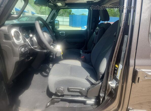 1C6PJTAGXSL545706 2025 JEEP GLADIATOR Charcoal Front interior view