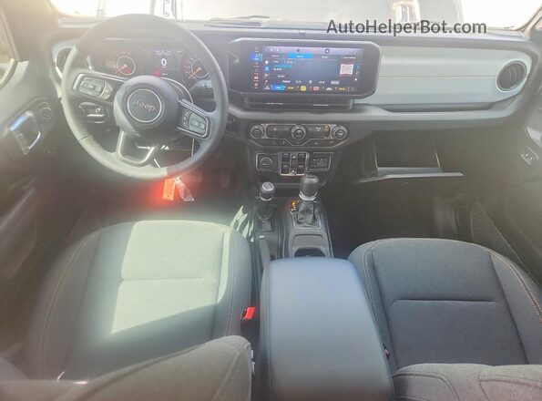 1C6PJTAGXSL545706 2025 JEEP GLADIATOR Charcoal Dashboard view
