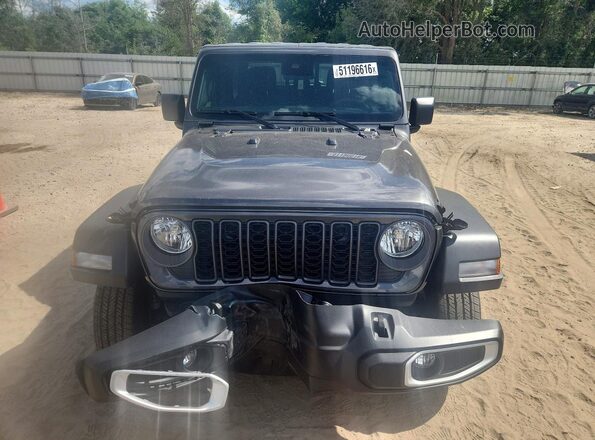 1C6PJTAGXSL545706 2025 JEEP GLADIATOR Charcoal Front view