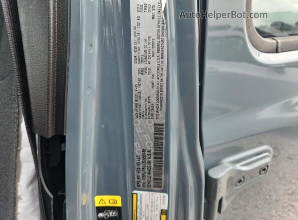 1C6RJTBG1SL550185 2025 JEEP GLADIATOR Синий Вид подкапотного пространства