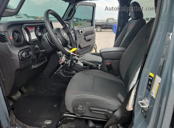 1C6RJTBG1SL550185 2025 JEEP GLADIATOR Синий Вид салона спереди