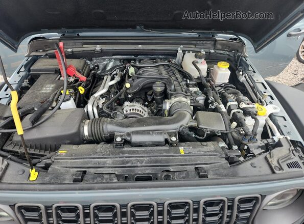 1C6RJTBG1SL550185 2025 JEEP GLADIATOR Синий Вид задней части салона