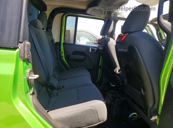 1C6RJTBG2SL544055 2025 JEEP GLADIATOR Green Հետևի նստատեղերի տեսք