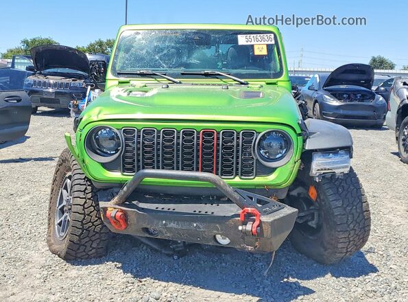 1C6RJTBG2SL544055 2025 JEEP GLADIATOR Green Դիմացի տեսք