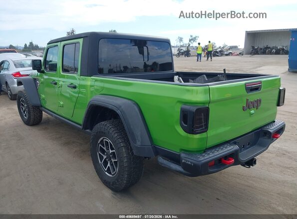1C6RJTBG2SL544055 2025 JEEP GLADIATOR Green Задня ліва чверть
