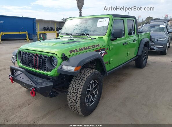 1C6RJTBG2SL544055 2025 JEEP GLADIATOR Green Передня ліва чверть