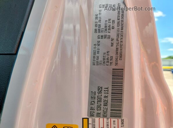 1C6RJTBG8TL164252 2026 JEEP GLADIATOR White Вид підкапотного простору