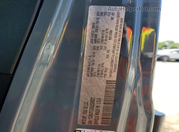1C6RJTEG5SL529027 2025 JEEP GLADIATOR Gray VIN sticker view