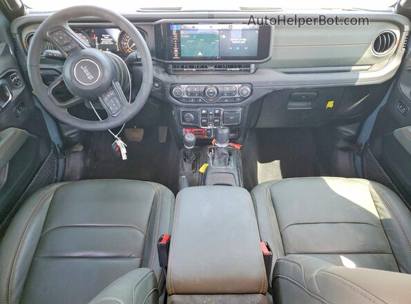 1C6RJTEG5SL529027 2025 JEEP GLADIATOR Gray Dashboard view